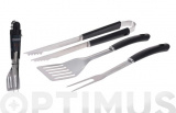 SET ACCESORIOS BARBACOA ACERO INOX SET ACCESORIOS BARBACOA ACERO INOX
